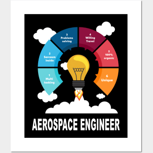 AEROSPACE ENGINEER Posters and Art